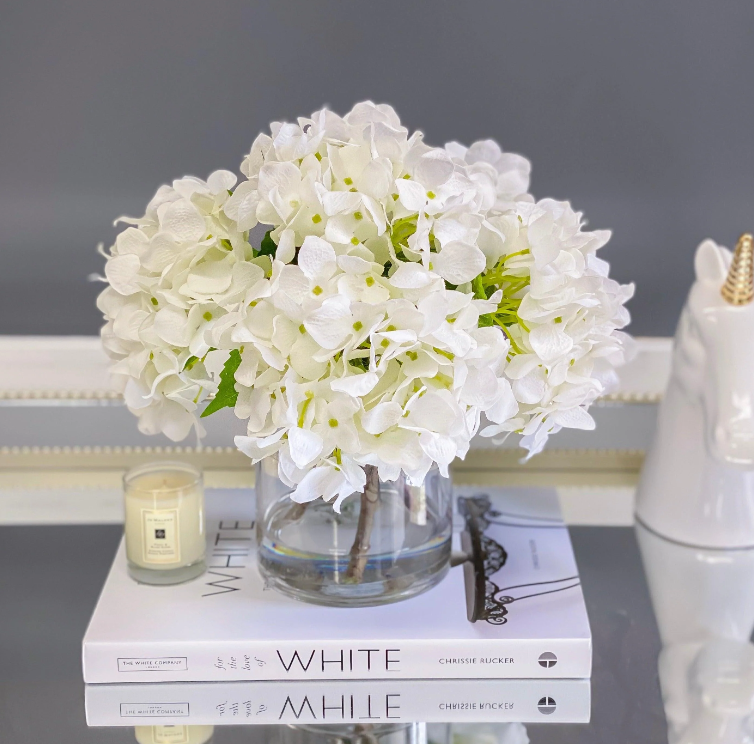 French Hydrangea Flower Arrangement