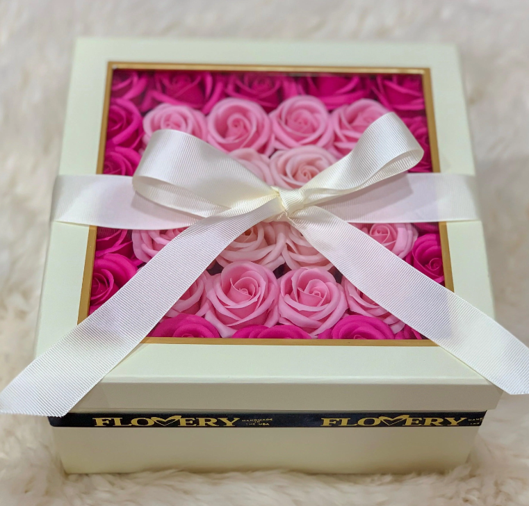 Premium Scented Soap In Beige Gift Box