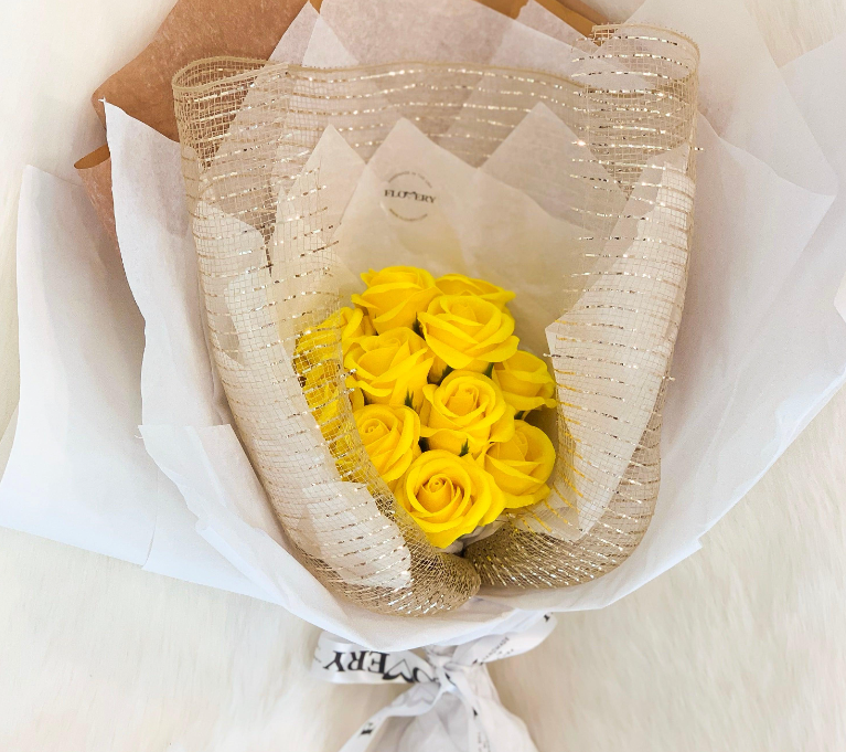 Scented Soap Roses Bouquet